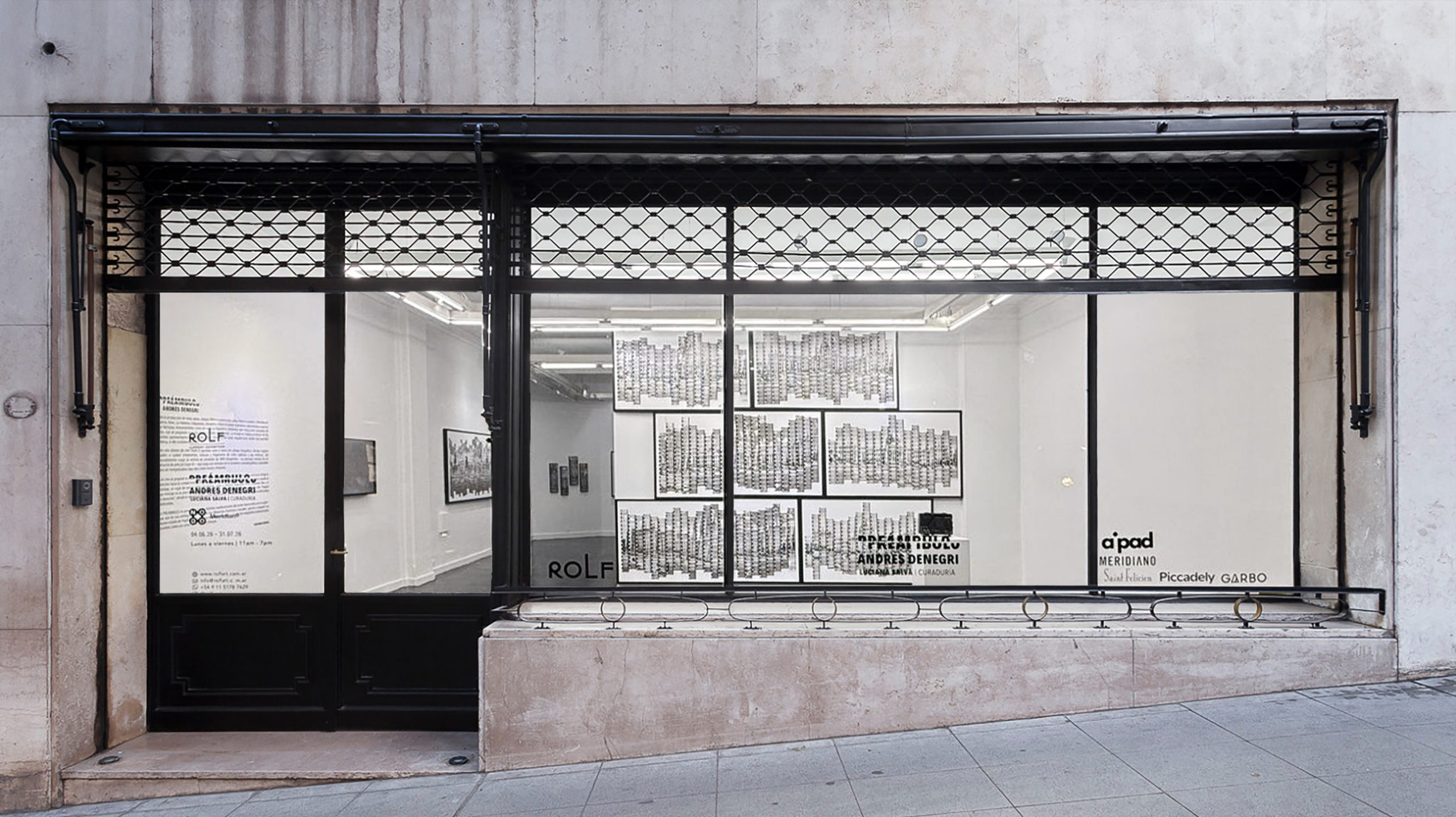 Rolf Art | Preambulo - Andrés Denegri | Installation view 01
