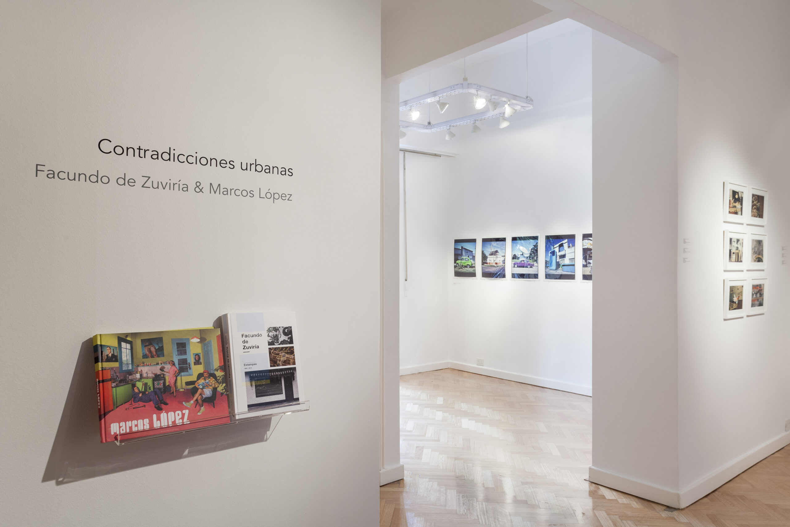 Rolf, Contradicciones urbanas, López y De Zuviría, fotos sala, ph Javier Agustín Rojas 1